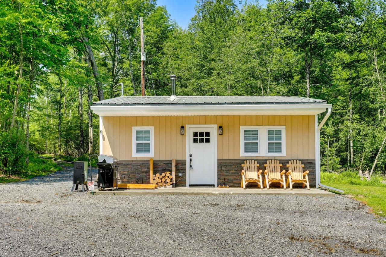 Secluded Poconos Cabin With Fire Pit On 75 Acres! Іст-Страудсберг Екстер'єр фото